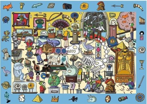 Puzzle 100 elementów Obserwacyjne Spy Guy Muzeum Trefl