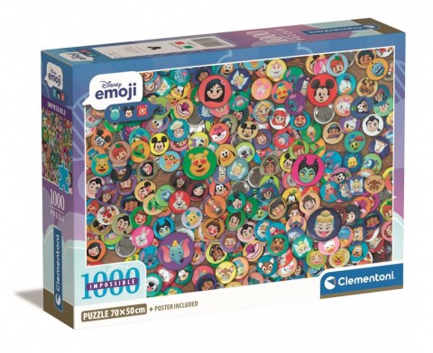 Puzzle 1000 elementów Compact Disney Emoji Clementoni