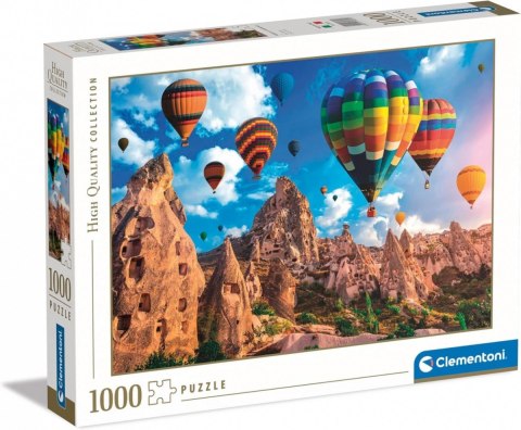 Puzzle 1000 elementów High Quality Balony w Kapadocji Clementoni