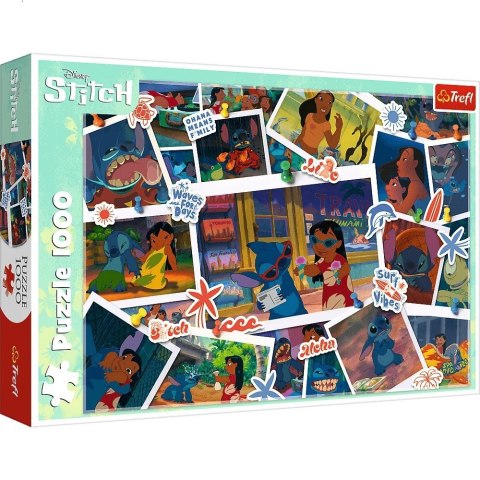 Puzzle 1000 elementów Lilo i Stitch Słodkie wspomnienia Trefl