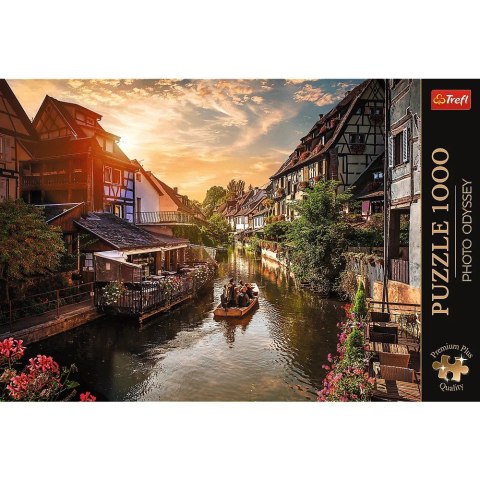 Puzzle 1000 elementów Premium Mała Wenecja Colmar Francja Trefl