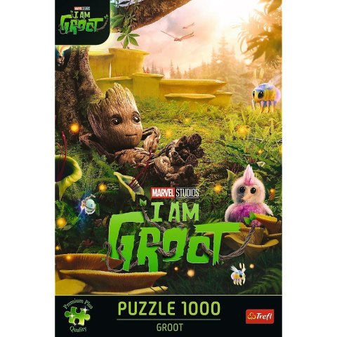 Puzzle 1000 elementów Premium Plus Groot Marvel Trefl