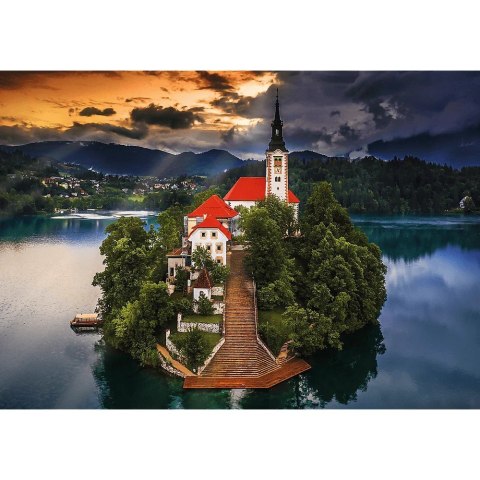 Puzzle 1000 elementów Premium Plus Jezioro Bled Słowenia Trefl