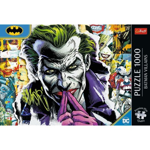 Puzzle 1000 elementów Premium Plus Joker Batman Trefl