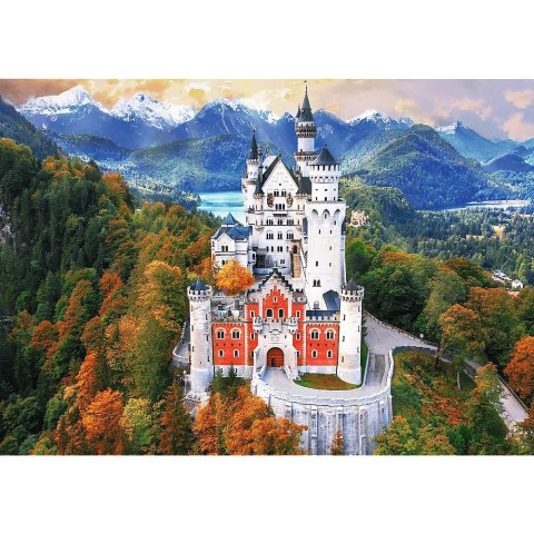 Puzzle 1000 elementów Premium Zamek Neuschwanstein Niemcy Trefl