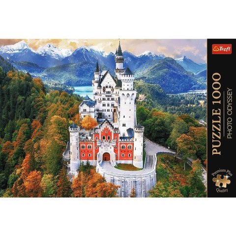 Puzzle 1000 elementów Premium Zamek Neuschwanstein Niemcy Trefl