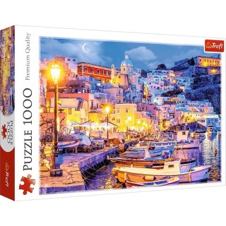 Puzzle 1000 elementów Wyspa Procida nocą Włochy Trefl