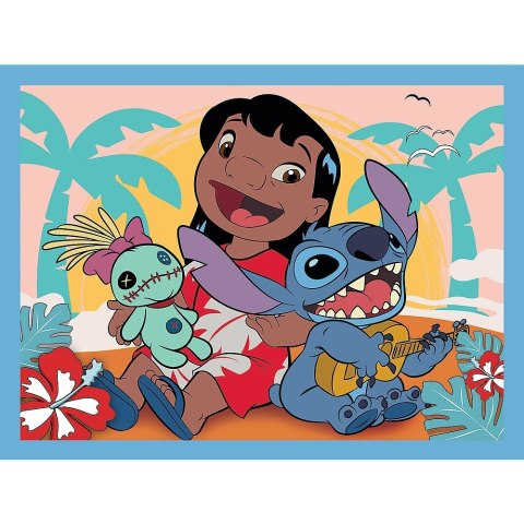 Puzzle 2w1 memos Lilo i Stitch Trefl