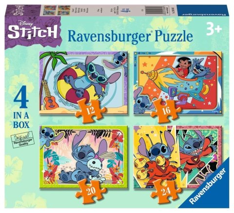 Puzzle 4w1 Disney Stitch Ravensburger Polska