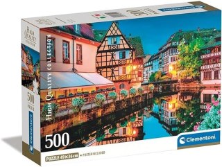 Puzzle 500 elementów Compact Strasbourg Old Town Clementoni