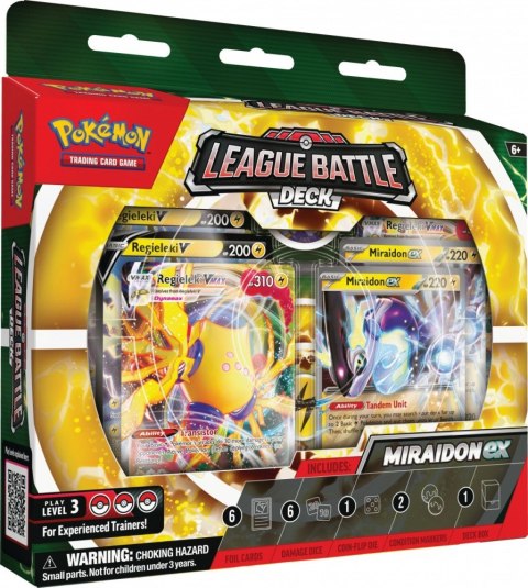 Zestaw League Battle Deck Miraidon EX & Regieleki VMAX Pokemon TCG