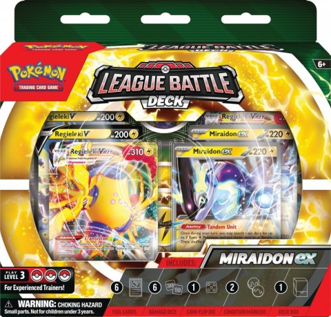 Zestaw League Battle Deck Miraidon EX & Regieleki VMAX Pokemon TCG