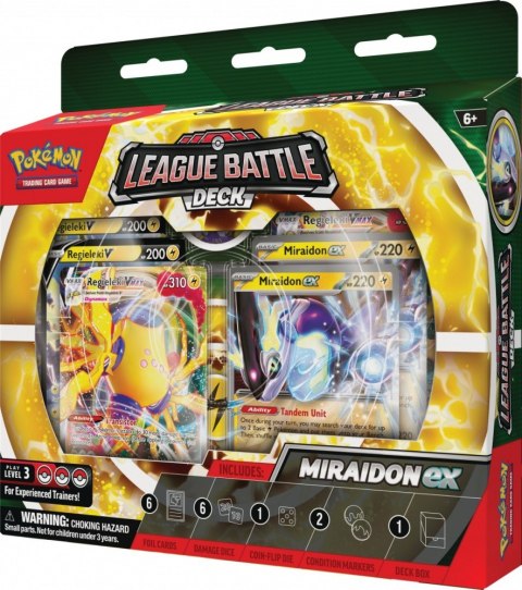 Zestaw League Battle Deck Miraidon EX & Regieleki VMAX Pokemon TCG