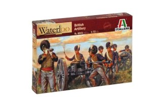 British Artillery Waterlo (200years) Italeri