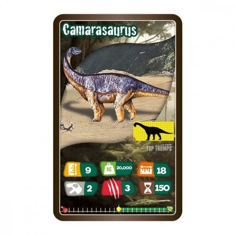 Gra Top Trumps Dinozaury Winning Moves