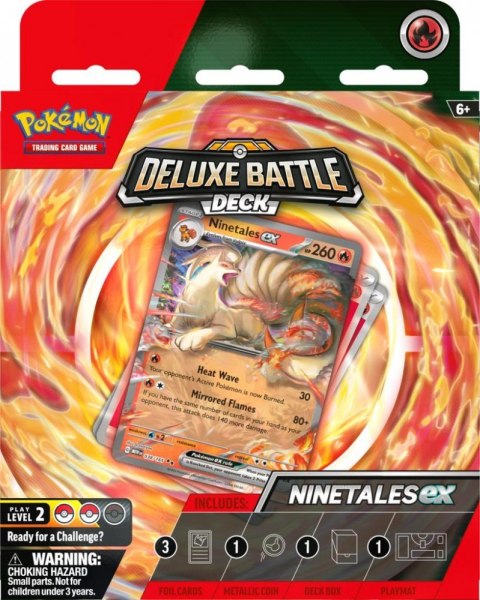 Karty Deluxe Battle Deck Ninetales ex Pokemon TCG