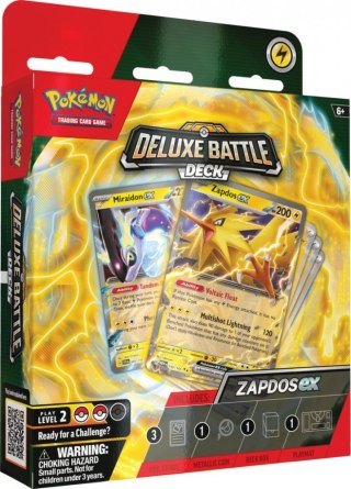 Karty Deluxe Battle Deck Zapdos ex Pokemon TCG