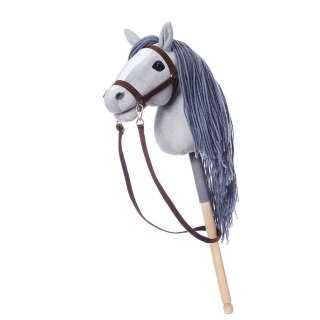 Koń na kiju HOPPIHORSE Hobby Horse A4 szary Tootiny