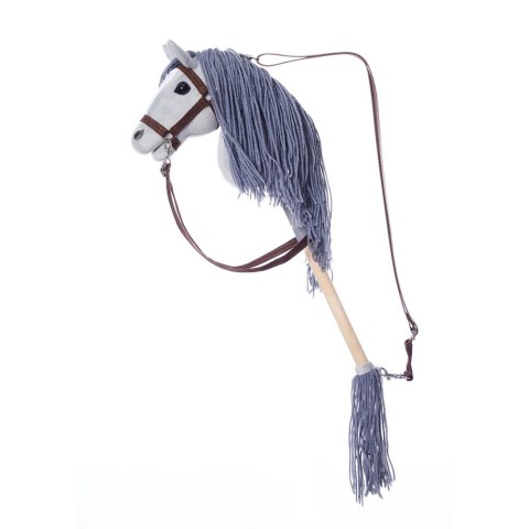 Koń na kiju HOPPIHORSE Hobby Horse A4 szary Tootiny