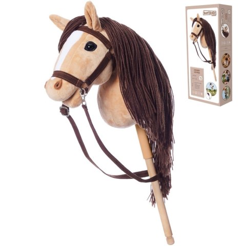 Koń na kiju Hobby Horse HOPPIHORSE A3 beżowy Tootiny