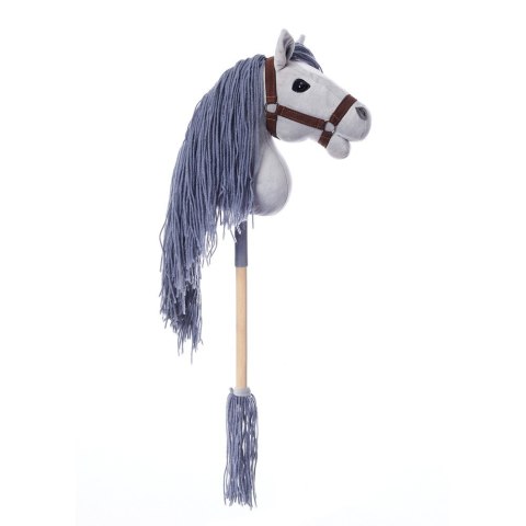 Koń na kiju Hobby Horse HOPPIHORSE A3 szary Tootiny