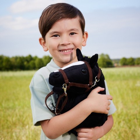 Koń na kiju Hobby Horse HOPPIHORSE A4 czarny Tootiny