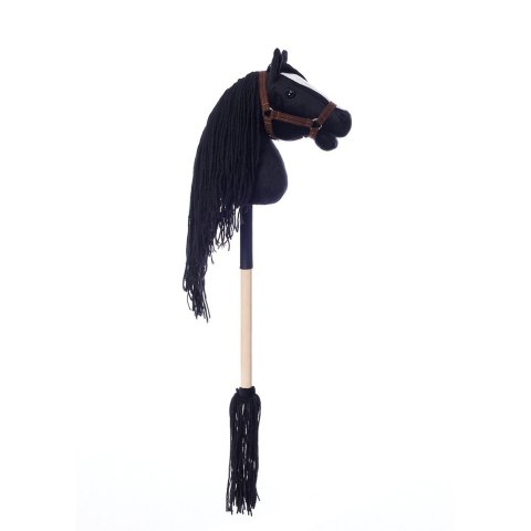 Koń na kiju Hobby Horse HOPPIHORSE A4 czarny Tootiny