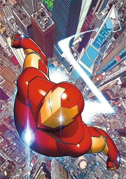 Puzzle 1000 elementów Premium Plus Quality Iron Man Trefl