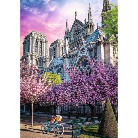 Puzzle 1000 elementów Premium Plus Quality Katedra Notre-Dame, Paryż Trefl