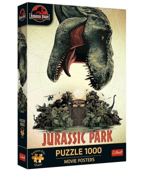 Puzzle 1000 elementów Premium Plus Quality Park Jurajski Trefl