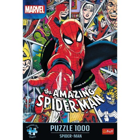 Puzzle 1000 elementów Premium Plus Spider-man Trefl