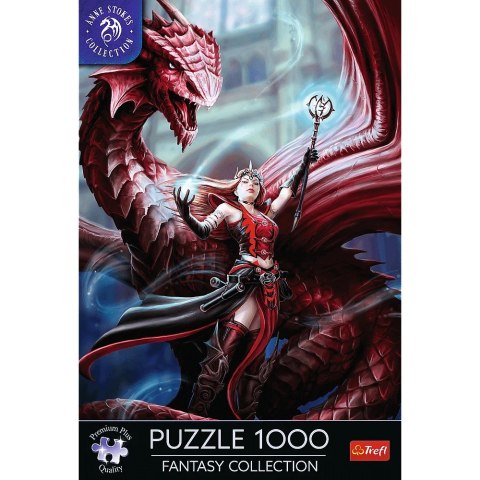 Puzzle 1000 elementów Szkarłatny Mag Anne Stokes Trefl