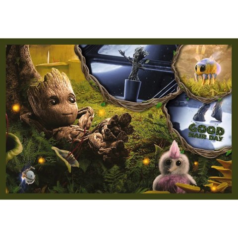 Puzzle 2x200 elementów Ja jestem Groot Guardians Marvel Trefl