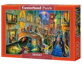 Puzzle 3000 elementów Karnawał w Wenecji Castor