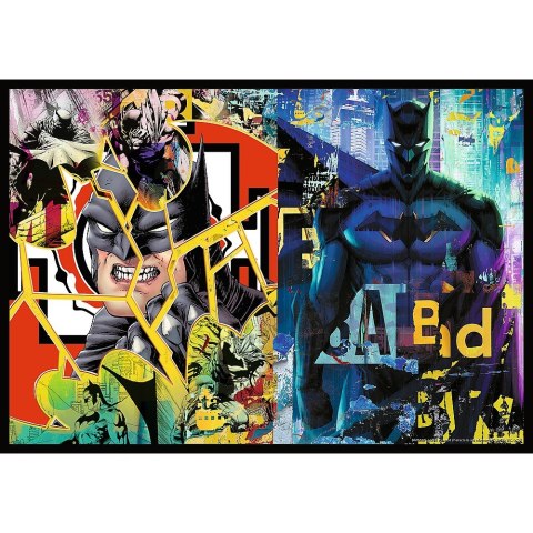 Puzzle 4x250 elementów Batman w akcji Trefl