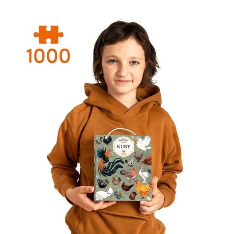 Puzzle Puzzlove Kury 1000 elementów CzuCzu