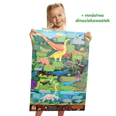 Puzzle obserwacyjne - Dinozaury CzuCzu