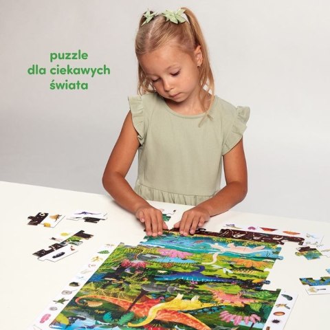 Puzzle obserwacyjne - Dinozaury CzuCzu