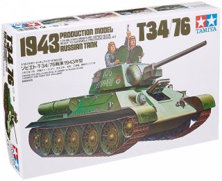 Russian T34/76 1943 Tank Tamiya