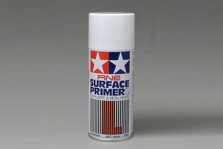 Surface Primer L White 180 ml Tamiya