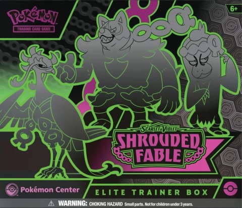 Zestaw kart Scarlet & Violet - Shrouded Fable - Elite Trainer Box Pokemon TCG