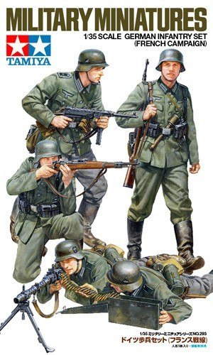 German Infantry Set (French Campaign) Tamiya