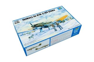 Model plastikowy Junkers Ju-87B -2/U-4 Stuka Trumpeter