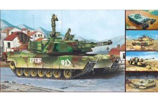 Model plastikowy M1A1/A2 Abrams 5iin1 Trumpeter