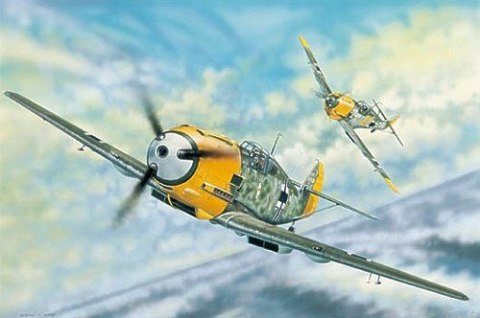 Model plastikowy Messerschmitt Bf 109E-3 Trumpeter