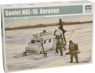 Model plastikowy Soviet NKL-16 Aerosan Trumpeter