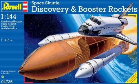 Model plastikowy Space Shuttle Discovery & Booster Rockets Revell