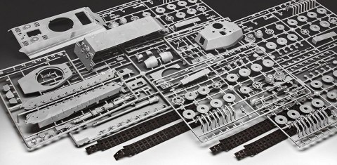 Model plastikowy Tiger II Henschel Turret Revell