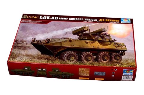 Model plastikowy USMC LAV-AD Light Armored Vehicle - Air Defense Trumpeter