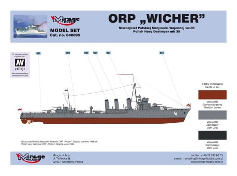 ORP 'Wicher' wz.35 [Polski Niszczyciel II WŚ] Mirage